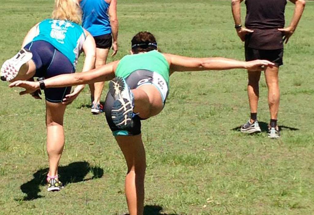 Training Camp Dynamic Stretching